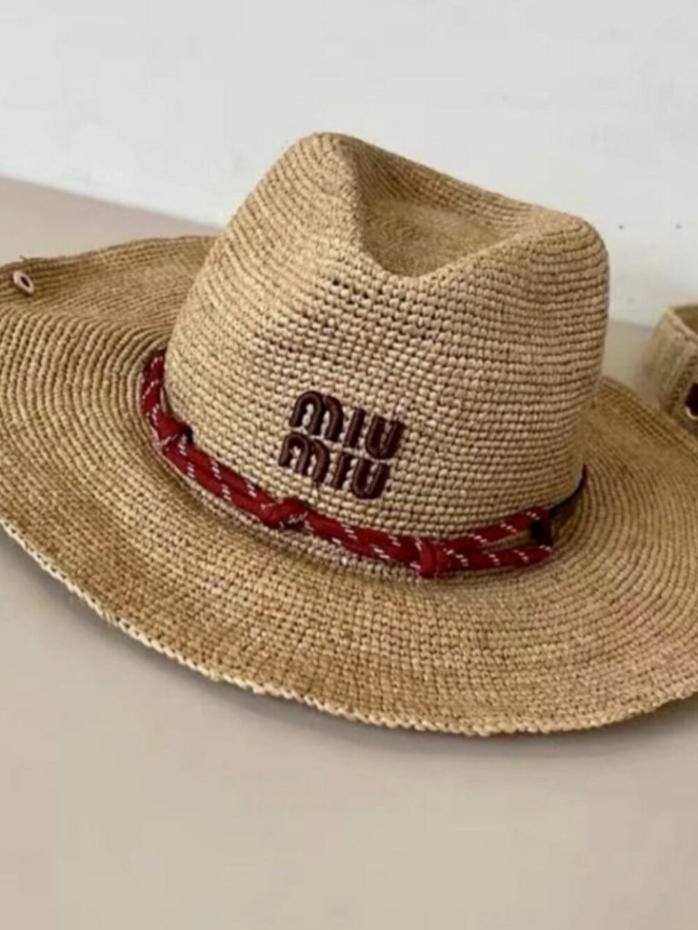 ✨Miu Miu Straw Cowboy Hat✨